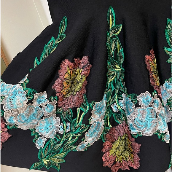 EUC Blumarine Embroidered Appliqué Mini Dress - Picture 3 of 5